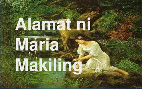 may tampuhan ang dalawang bundok ni marianne|Maria Makiling n.